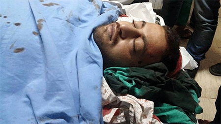 Fuerzas sionistas ejecutan a un palestino dentro de un hospital y secuestran a otro